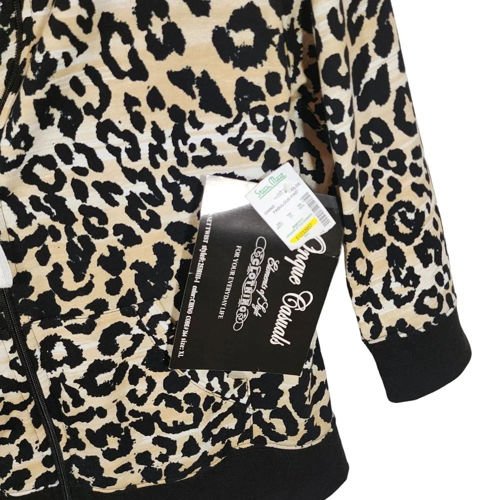 Onque Casuals leopard twin